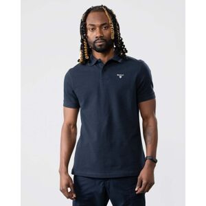 Barbour Mens Sports Polo Shirt  - New Navy - M - male