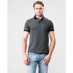 Barbour Sports Mix Mens Polo Shirt  - Black - L - male