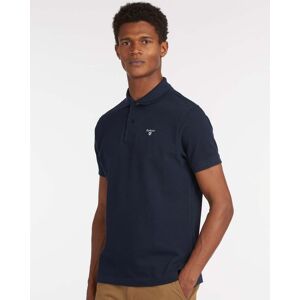 Barbour Tartan Pique Mens Polo  - New Navy - 5XL - male