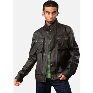 Belstaff Racemaster Mens Wax Jacket  - Faded Olive - UK42 EU52 - male