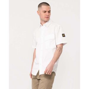 Belstaff Scale Mens Short Sleeve Shirt  - White - L - male