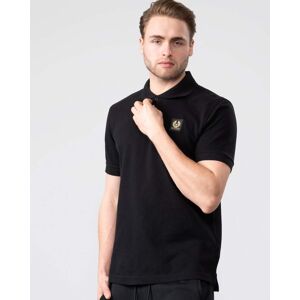 Belstaff Short Sleeved Mens Polo  - Black - L - male