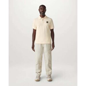 Belstaff Short Sleeved Mens Polo  - Yellow Sand - XL - male