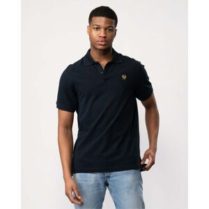 Belstaff Short Sleeved Mens Polo  - Dark Ink - L - male