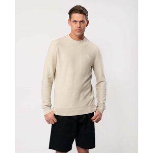 Boss Orange Anion Mens Cotton-Cashmere Regular-Fit Sweater With Logo P - Light Beige 271 - M - male