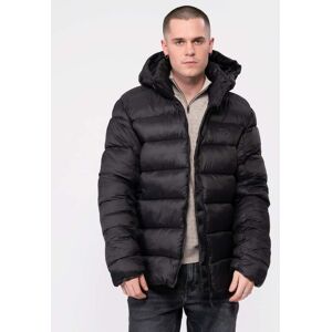 Didriksons Ikaros Unisex Hooded Puffer Jacket  - Black - M - male