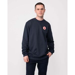 Fjallraven 1960 Logo Badge Mens Sweatshirt  - Dark Navy 555 - S - male