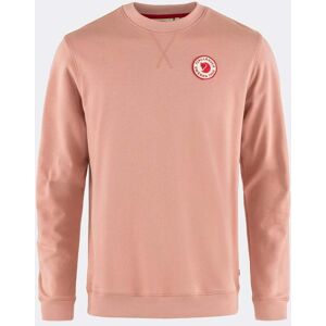 Fjallraven 1960 Logo Badge Mens Sweatshirt  - Dusty Rose 300 - M - male