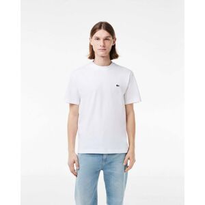 Lacoste Mens Classic Cotton Fit Jersey T-Shirt  - White 001 - XL - male