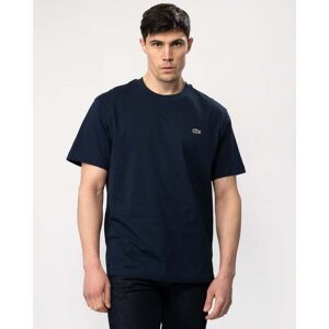 Lacoste Mens Classic Cotton Fit Jersey T-Shirt  - Navy Blue 166 - XL - male