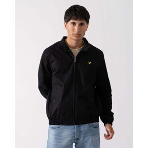 Lyle & Scott Mens Harrington Bomber Jacket  - Z865 Jet Black - M - male