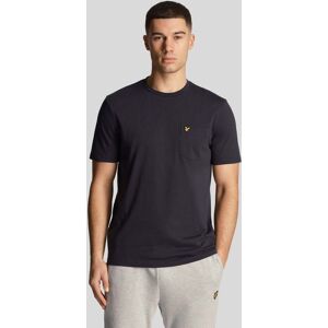 Lyle & Scott Mens Pocket T-Shirt  - Z271 Dark Navy - M - male