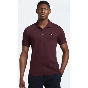 Lyle & Scott Plain Mens Polo Shirt SP400VOG  - Z562 Burgundy - XL - male