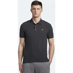 Lyle & Scott Plain Mens Polo Shirt SP400VOG  - 398 Charcoal Marl - XL - male