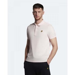 Lyle & Scott Plain Mens Polo Shirt SP400VOG  - W488 Light Pink - L - male