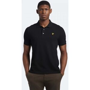 Lyle & Scott Plain Mens Polo Shirt SP400VOG  - Z865 Jet Black - S - male