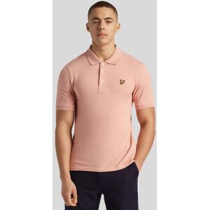 Lyle & Scott Plain Mens Polo Shirt SP400VOG  - X238 Palm Pink - L - male