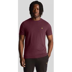 Lyle & Scott Plain Mens T-Shirt TS400VOG  - Z562 Burgundy - M - male