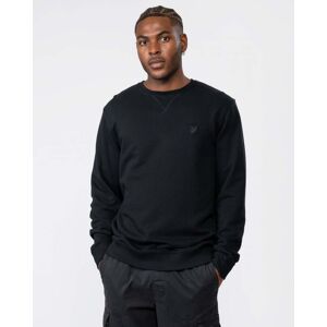 Lyle & Scott Tonal Eagle Mens Crew Neck Sweatshirt  - Z865 Jet Black - XL - male