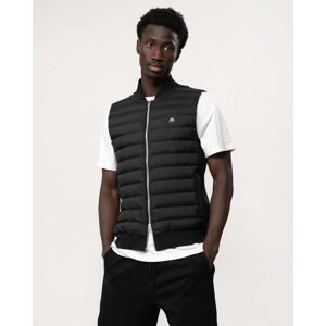 Moose Knuckles Air Mens Down Explorer Vest  - Black/Black 313 - L - male