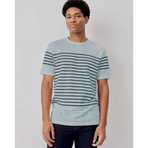 Oliver Sweeney Helston Mens T-Shirt  - Blue Stripe - L - male