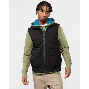 Paul Smith PS Paul Smith Mens Recycled Wadding Mixed Media Gilet Colou - 79 Black - L - male