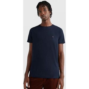 Tommy Hilfiger Core Stretch Mens Slim C-Neck T-Shirt  - Desert Sky - L - male