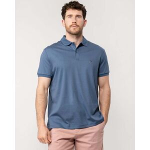 Tommy Hilfiger Liquid Cotton Essential Mens Polo  - Faded Indigo - XL - male