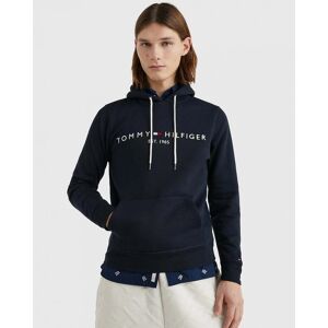 Tommy Hilfiger Mens Core Tommy Logo Hoodie  - Sky Captain - S - male