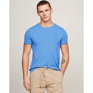 Tommy Hilfiger Mens Stretch Slim Fit Tee  - Blue Spell - M - male