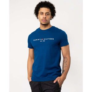 Tommy Hilfiger Tommy Logo Basic Mens T-Shirt  - Anchor Blue - M - male
