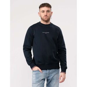 Tommy Hilfiger Tommy Logo Mens Tipped Sweatshirt  - Desert Sky - L - male