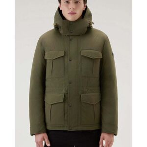 Woolrich Aleutian Mens Field Jacket  - Dark Green - M - male