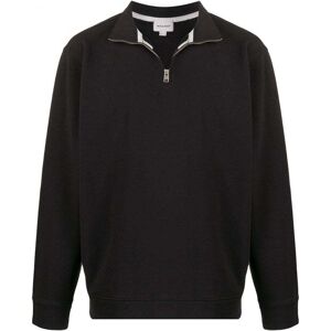 Woolrich American Half Zip Mens Sweatershirt  - Black - S - male