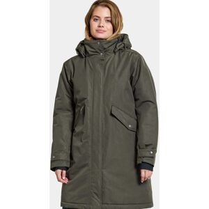 Didriksons Josefine 2 Womens Parka  - Deep Green - UK14 EU40 US10 - female