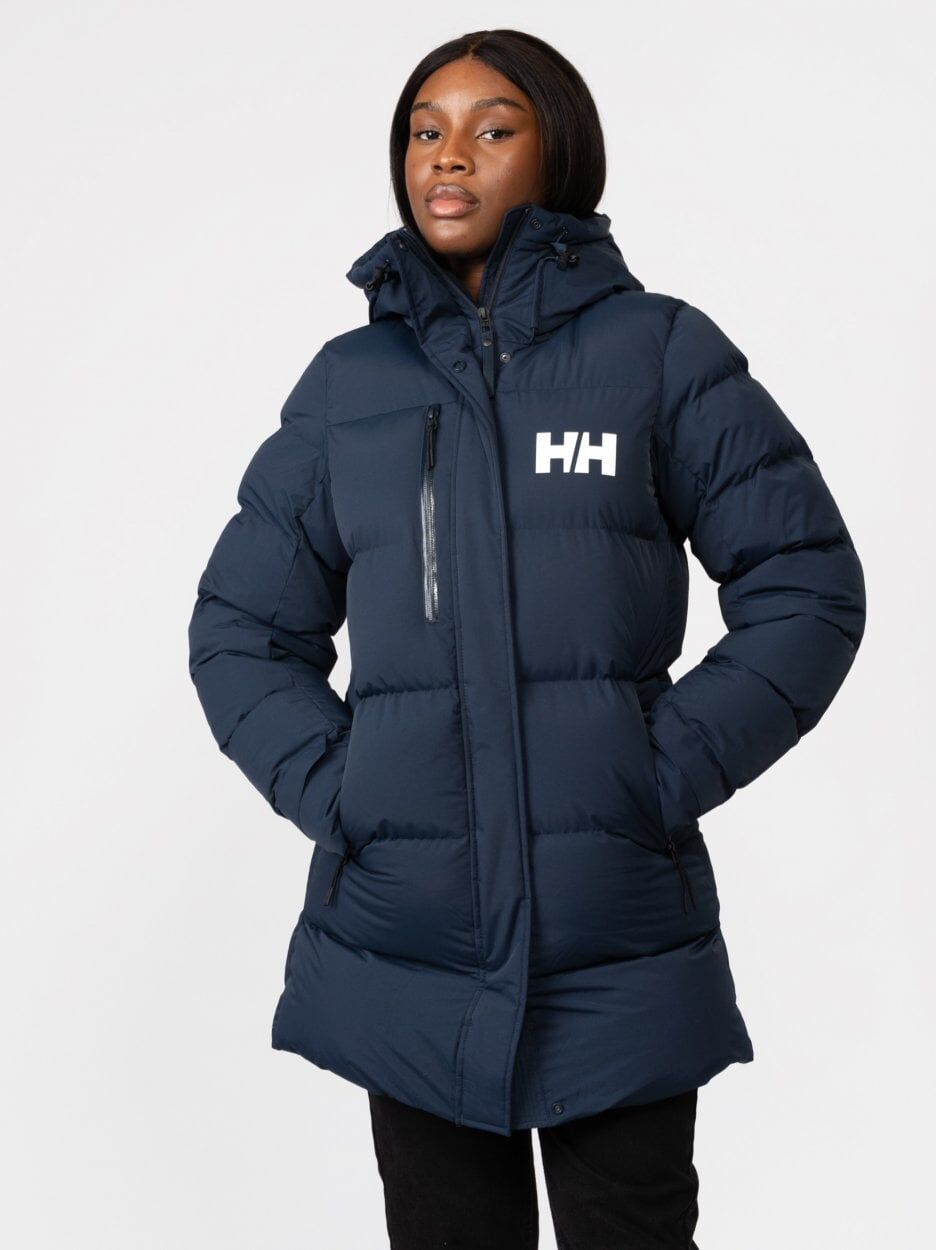 Helly Hansen Adore Womens Puffy Parka  - Navy 597 - S - female