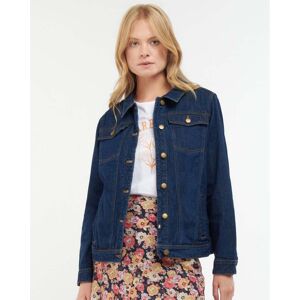 Barbour Adria Womens Denim Overshirt  - Indigo - UK12 EU38 US8 - female