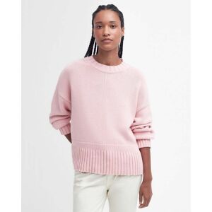 Barbour Clifton Womens Knitted Jumper  - Shell Pink - UK10 EU36 US6 - female