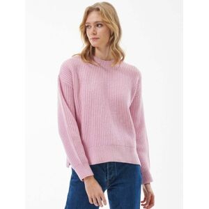 Barbour Horizon Womens Ribbed Jumper  - Winter Heath - UK16 EU42 US12 - female