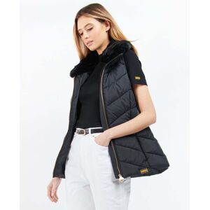 Barbour International Santa Rosa Womens Quilted Gilet  - Black - UK10 EU36 US6 - female