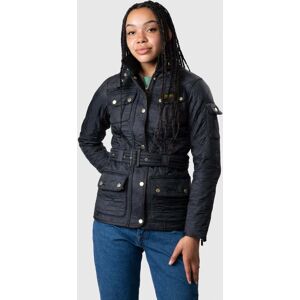 Barbour International Womens Polarquilt Jacket  - Black/Black - UK18 EU44 US14 - female