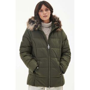 Barbour Midhurst Womens Quilted Jacket  - Deep Olive - UK8 EU34 US4 - female