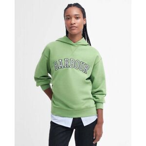 Barbour Northumberland Womens Hoodie  - Nephrite Green - UK10 EU36 US6 - female