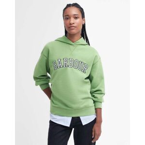 Barbour Northumberland Womens Hoodie  - Nephrite Green - UK12 EU38 US8 - female