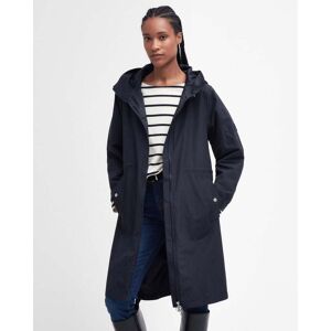 Barbour Penarth Womens Long Showerproof Coat  - Dark Navy - UK18 EU44 US14 - female