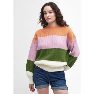 Barbour Ula Stripe Womens Knitted Jumper  - Multi - UK16 EU42 US12 - female