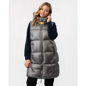 Parajumpers Zuly Womens Long Down Gilet  - 767 Rock - L - female