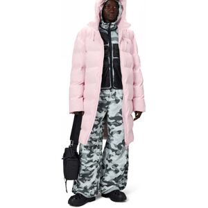 Rains Alta Long Unisex Puffer Jacket  - 78 Candy - M - female