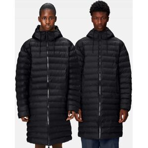 Rains Lohja Longer Puffer Jacket  - 01 Black - S - male