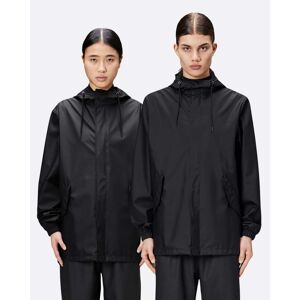 Rains Unisex Fishtail Jacket  - 01 Black - XS - female